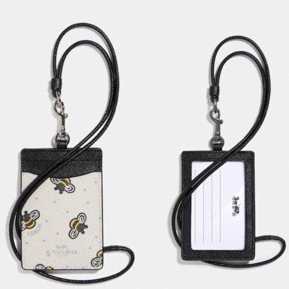 Coach Accessories - Coach bee 🐝 ID badge lanyard